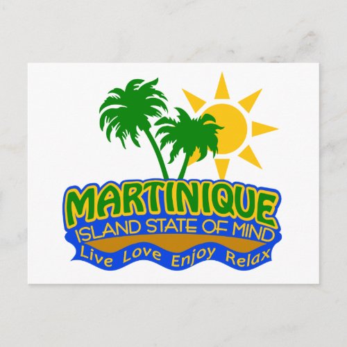 Martinique State of Mind postcard