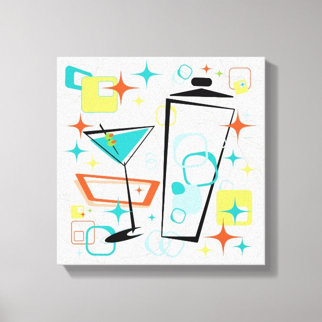 Martinis A Go-Go! Canvas Print (Front)
