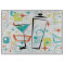 Martinis A Go-Go Glass Cutting Board