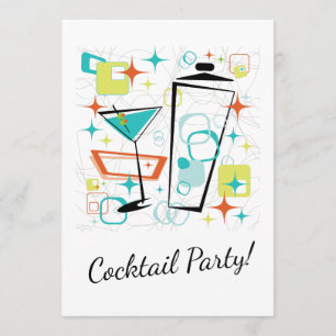 Martinis A Go-Go! Invitation