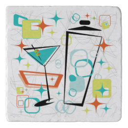 Martinis A Go-Go Trivet