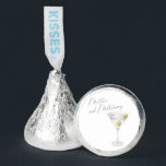 Martinis and Matrimony Bridal shower  Hershey®'s Kisses®<br><div class="desc">Watercolor dry martini cocktail with olives. Cocktail themed bridal shower.</div>