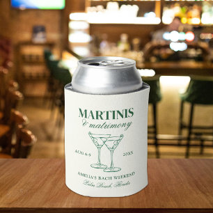 Martinis & Matrimony Bachelorette Weekend Can Cooler