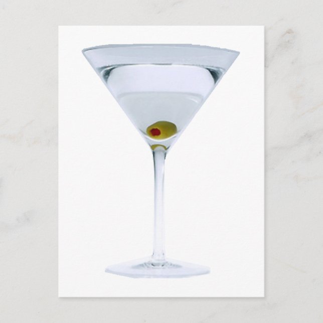 Martinis Postcard (Front)