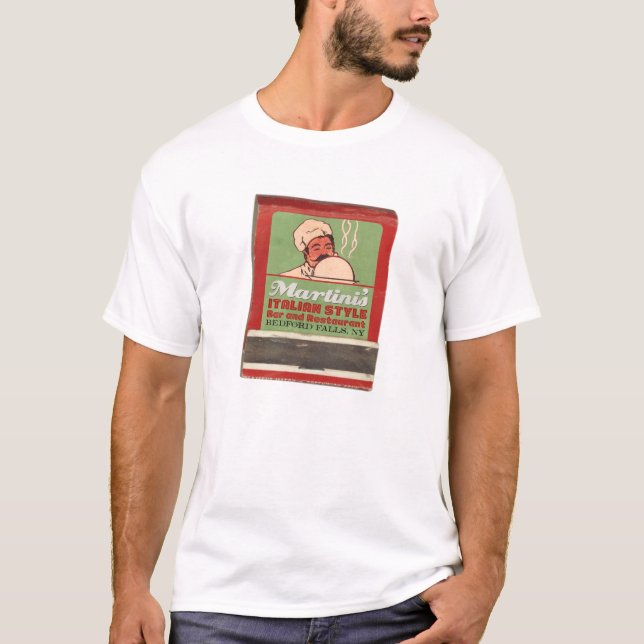 Martini's Restaurant T-Shirt (Front)