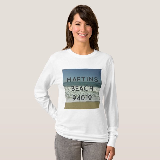 Martins Beach T-Shirt (Front Full)