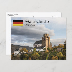 Martinskirche Oberwesel Postcard