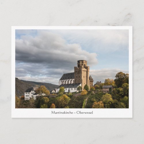 Martinskirche Oberwesel Postcard