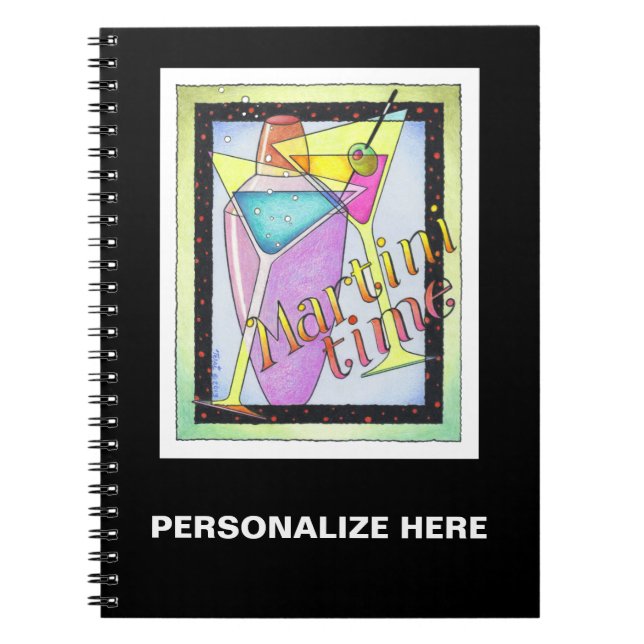 MARTNI TIME NOTEBOOK (Front)