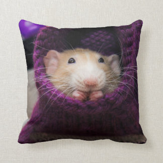 Marty Mouse Purple Sock Pillow