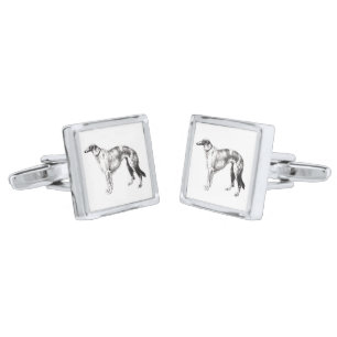 Martynow Borzoi Cufflinks