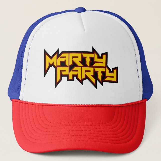 MARTyPARTy 2016 RWB Trucker Cap (Front)