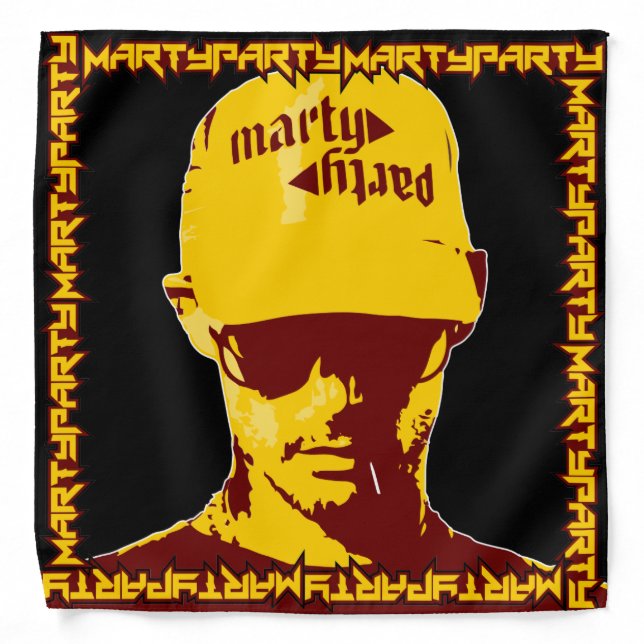 MARTyPARTy Headshot Bandana (Front)