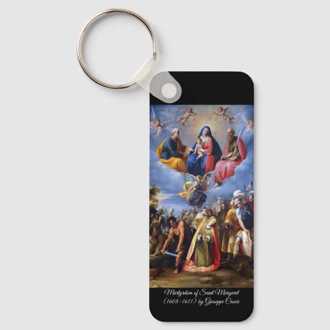 Martyrdom of Saint Margaret Keychain (Front)