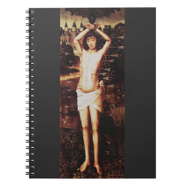 Martyrdom of Saint Sebastian Early Christian Notebook (Front)
