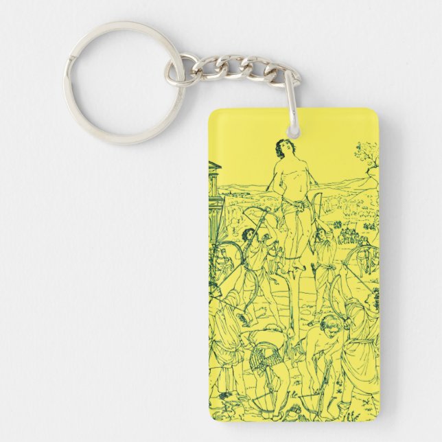 Martyrdom of Saint Sebastian  Keychain (Front)