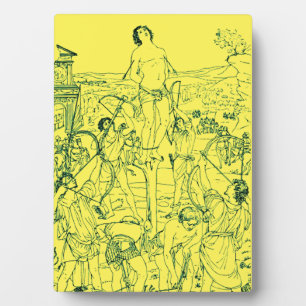 Martyrdom of Saint Sebastian Plaque