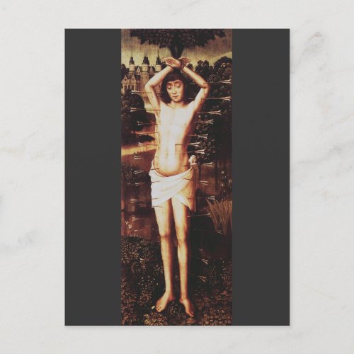 Martyrdom of Saint Sebastian Postcard