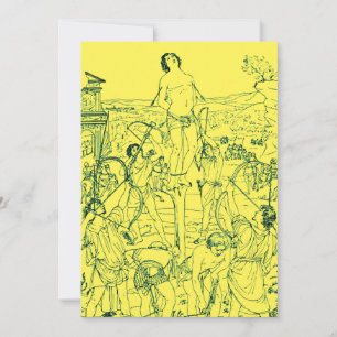 Martyrdom of Saint Sebastian Thank You Card