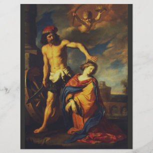 Martyrdom of St. Catherine Sacred Fine Art Collect Flyer