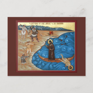 Martyrdom of St. Juvenaly Prayer Card