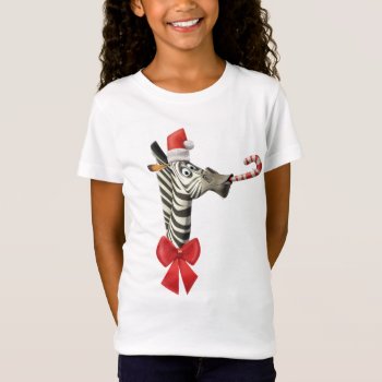 Marty's Candy Cane T-shirt by madagascar at Zazzle
