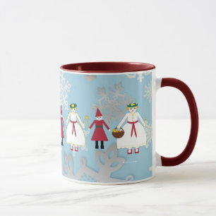 Martzkin St. Lucia Day Ceramic Mug