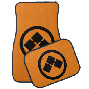 Maru ni Chikiri Carmat Car Floor Mat