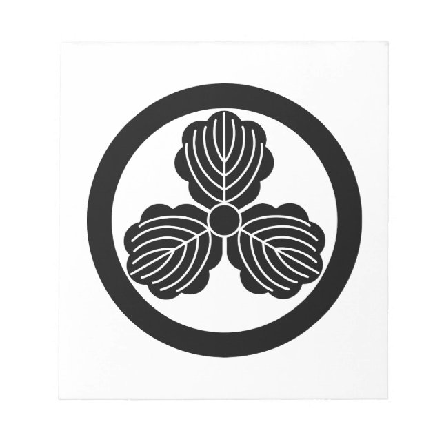 Maru ni Mitsukashiwa Notepad (Front)