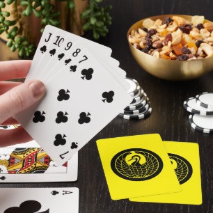 Maru ni Tsuru Maru pet clothes Poker Cards