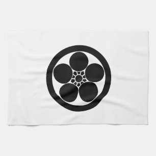 Maru ni Umebachi Kitchen Towel