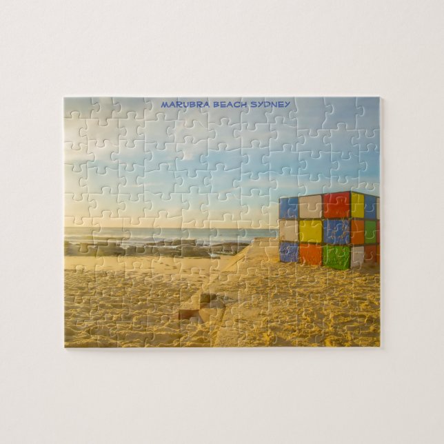 Marubra Beach Sydney Jigsaw Puzzle (Horizontal)