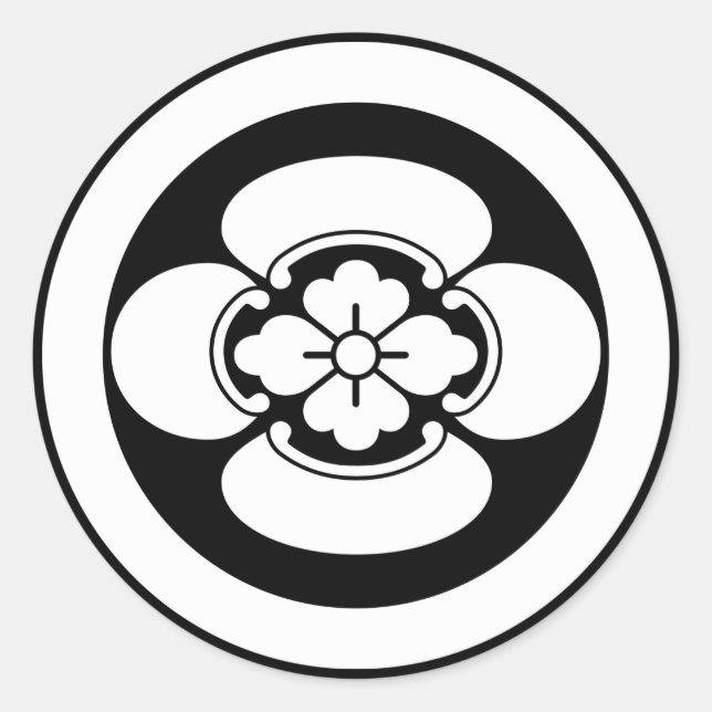 Marunouchi Mokuri Classic Round Sticker (Front)