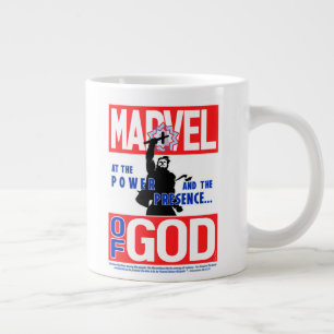 Marvel At The Presence Parody Giant Coffee Mug