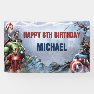 Marvel | Avengers - Birthday Banner