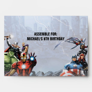 Marvel Avengers - Birthday Envelope