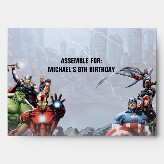 Marvel | Avengers - Birthday Envelope (Front)