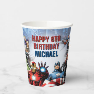 Marvel Avengers - Birthday Paper Cups