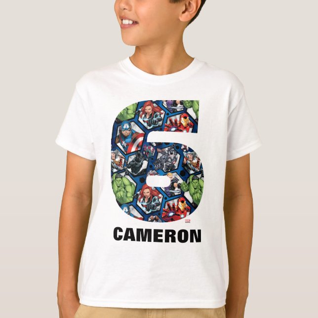 Marvel | Avengers - Birthday T-Shirt (Front)