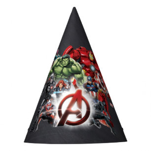 Marvel Avengers Chalkboard Birthday Party Hat