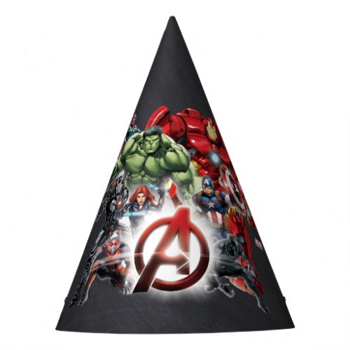 Marvel  Avengers Chalkboard Birthday Party Hat