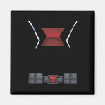 Marvel Avengers Clic Halloween Black Widow Costume Magnet