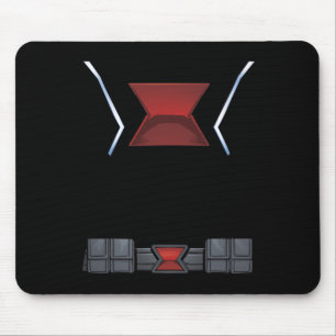 Marvel Avengers Clic Halloween Black Widow Costume Mouse Pad
