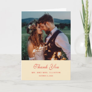 MARVEL Avengers Pink Floral Wedding Thank You Card