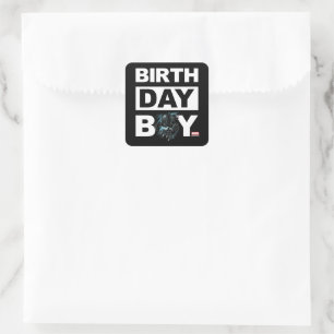 Marvel Black Panther - Birthday Square Sticker