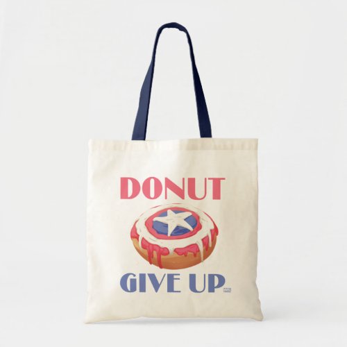 Marvel  Captain America Shield Donut Give Up Tote Bag