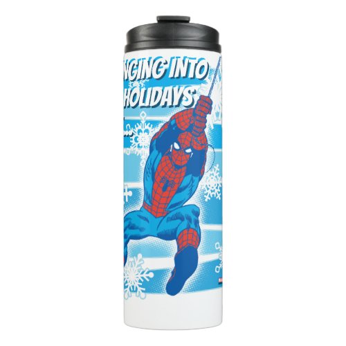 Marvel Classics  Spider_Man Snowflake Graphic Thermal Tumbler