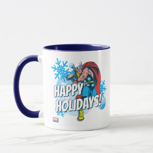 Marvel Classics  Thor Snowflake Graphic Mug