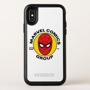 Marvel Comics Group Spider-Man Logo OtterBox Symmetry iPhone X Case
