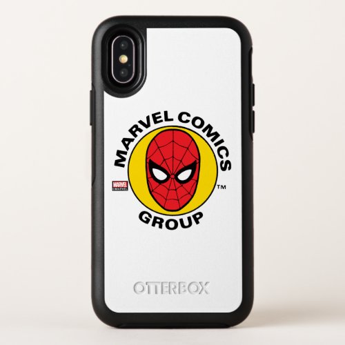 Marvel Comics Group Spider_Man Logo OtterBox Symmetry iPhone X Case